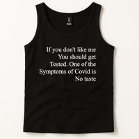 If You Don't Like Me You Should Get Tested Covid Tank Top