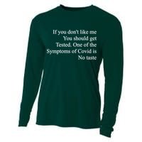 If You Don't Like Me You Should Get Tested Covid Cooling Performance Long Sleeve Crew