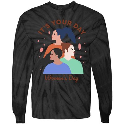 Its Your Day Tie-Dye Long Sleeve Shirt