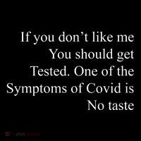 If You Don't Like Ne You Should Get Tested Funny Covid Apron