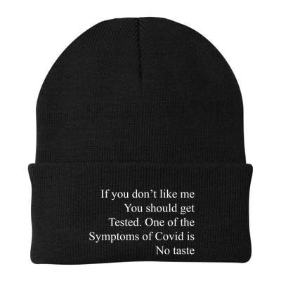 If You Don't Like Ne You Should Get Tested Funny Covid Beanie