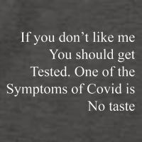 If You Don't Like Ne You Should Get Tested Funny Covid Vector Backpack