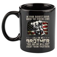 In Your Darkest Ho Ur When The Demons Come Call On Me 11oz C Handle Ceramic Mug