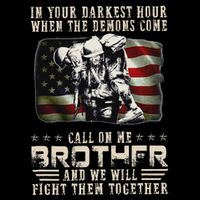 In Your Darkest Ho Ur When The Demons Come Call On Me Flatbill Hat