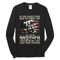 In Your Darkest Ho Ur When The Demons Come Call On Me Tall Long Sleeve T-Shirt