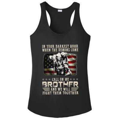 In Your Darkest Ho Ur When The Demons Come Call On Me Ladies PosiCharge Competitor Racerback Tank