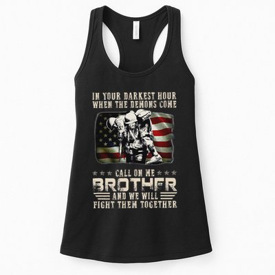 In Your Darkest Ho Ur When The Demons Come Call On Me Womens Tank Top