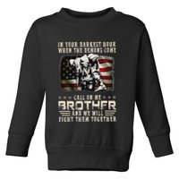 In Your Darkest Ho Ur When The Demons Come Call On Me Toddler Sweatshirt