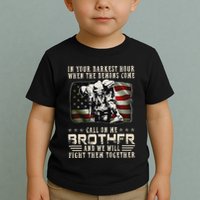 In Your Darkest Ho Ur When The Demons Come Call On Me Toddler T-Shirt