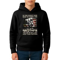In Your Darkest Ho Ur When The Demons Come Call On Me Kids Hoodie