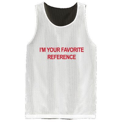 IM Your Favorite Reference Statement Slogan Mesh Reversible Basketball Jersey Tank