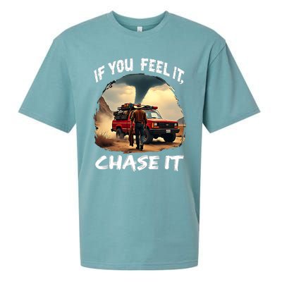 If You Feel It Chase It Sueded Cloud Jersey T-Shirt