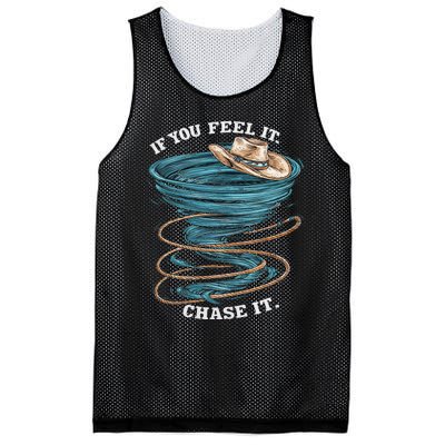 If You Feel It Chase It Mesh Reversible Basketball Jersey Tank