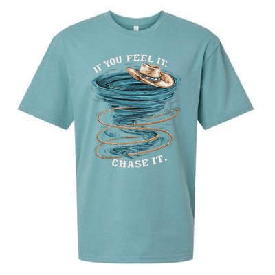 If You Feel It Chase It Sueded Cloud Jersey T-Shirt