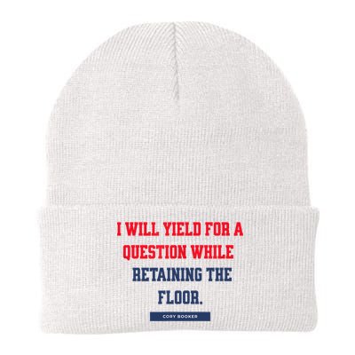 I Yield For A Question While Retaining The Floor  Knit Cap Winter Beanie