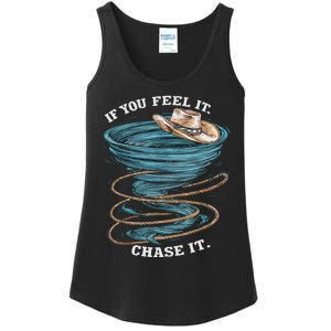 If You Feel It Chase It Ladies Essential Tank