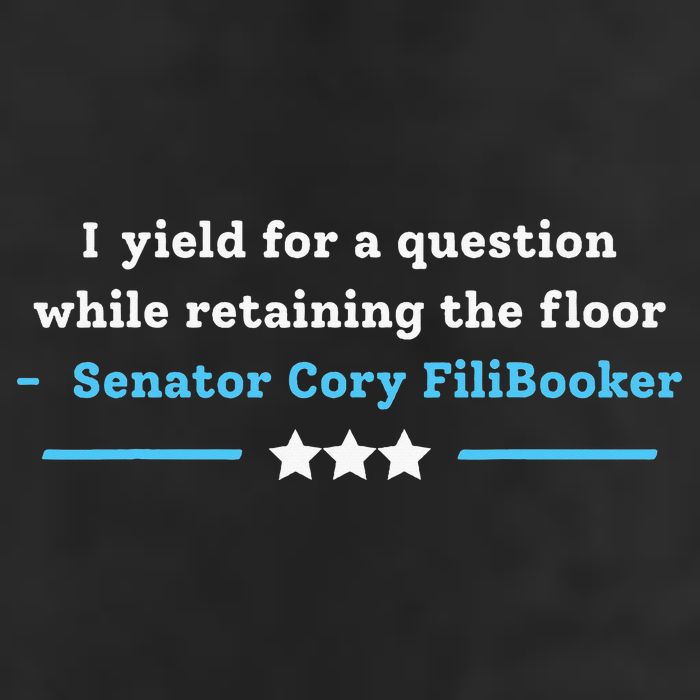 I Yield For A Question While Retaining The Floor Cory Booker Knit Cap Winter Beanie