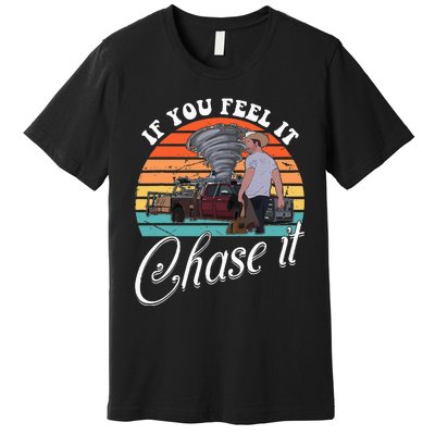 If You Feel It Chase It Vintage Premium T-Shirt