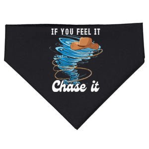 If You Feel It Chase It USA-Made Doggie Bandana