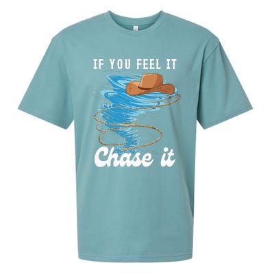 If You Feel It Chase It Sueded Cloud Jersey T-Shirt