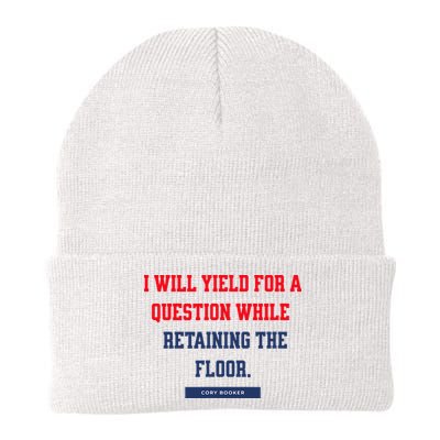 I Yield For A Question While Retaining The Floor Knit Cap Winter Beanie