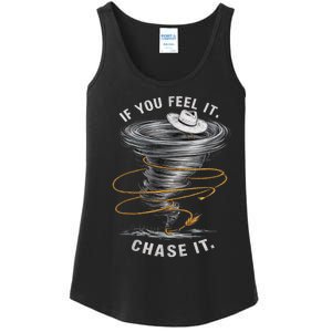 If You Feel It Chase It Ladies Essential Tank