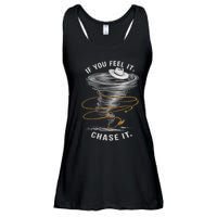 If You Feel It Chase It Ladies Essential Flowy Tank