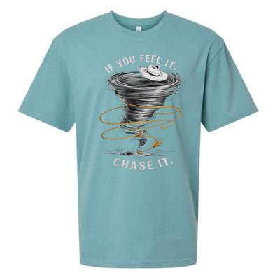 If You Feel It Chase It Sueded Cloud Jersey T-Shirt