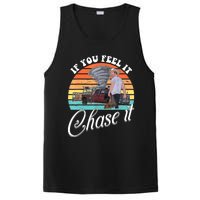 If You Feel It Chase It Vintage Design PosiCharge Competitor Tank