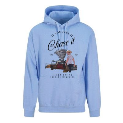 If You Feel It Chase It Unisex Surf Hoodie