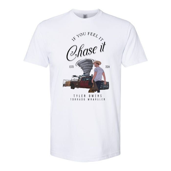 If You Feel It Chase It Softstyle CVC T-Shirt