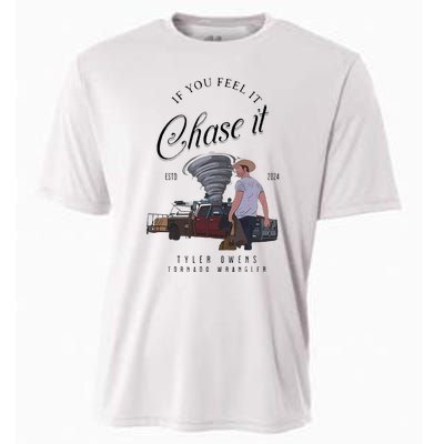 If You Feel It Chase It Cooling Performance Crew T-Shirt