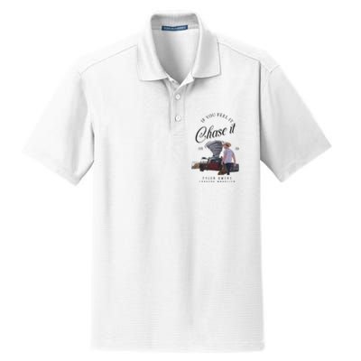 If You Feel It Chase It Dry Zone Grid Polo