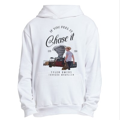 If You Feel It Chase It Urban Pullover Hoodie