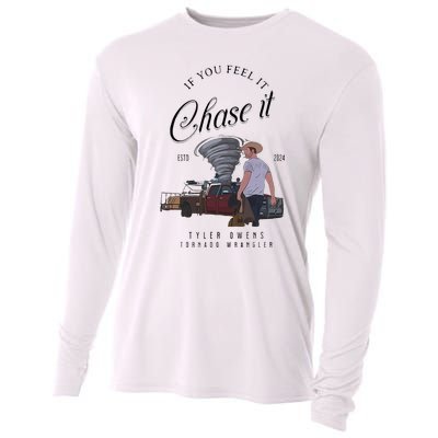 If You Feel It Chase It Cooling Performance Long Sleeve Crew