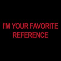 IM Your Favorite Reference Statement Slogan Cropped Pullover Crew