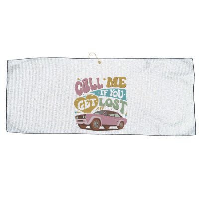 If You Get Lost The Creator Large Microfiber Waffle Golf Towel
