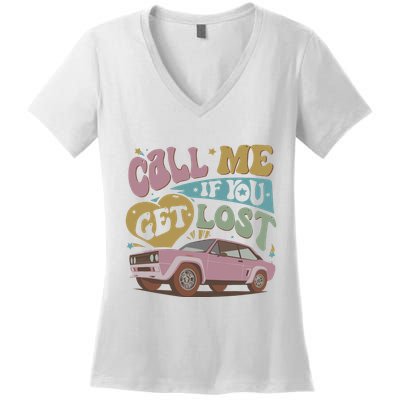 If You Get Lost The Creator Women's V-Neck T-Shirt