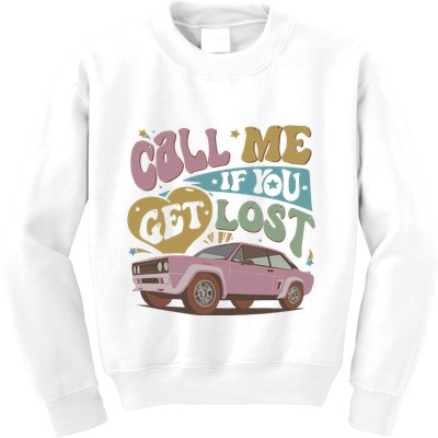 If You Get Lost The Creator Kids Sweatshirt