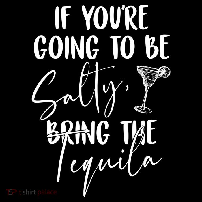 If You're Going To Be Salty Bring The Tequila Pom Pom 12in Knit Beanie