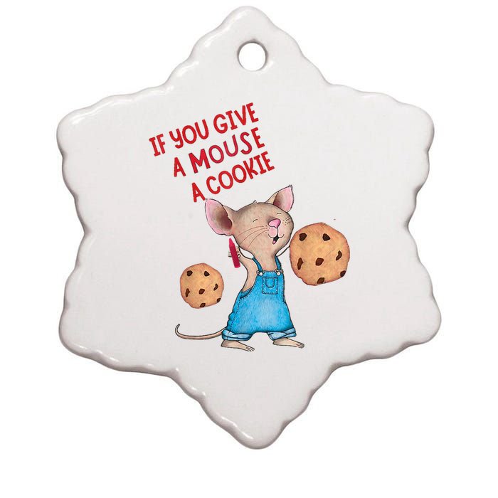 If You Give A Mouse A Cookie Ceramic Star Ornament