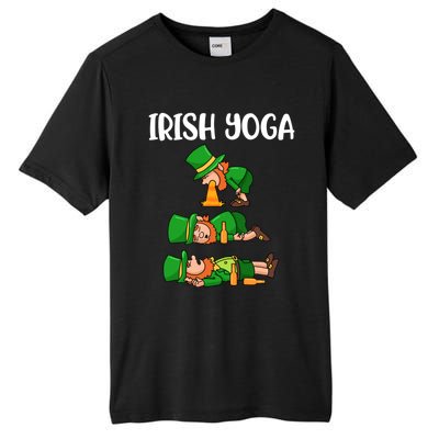 Irish Yoga Gift Tall Fusion ChromaSoft Performance T-Shirt