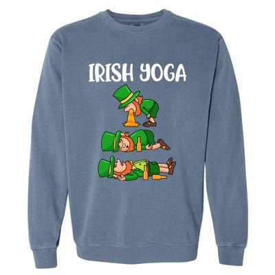 Irish Yoga Gift Garment-Dyed Sweatshirt