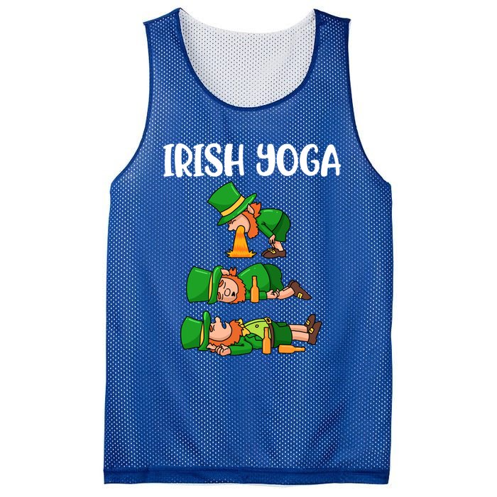 Irish Yoga Gift Mesh Reversible Basketball Jersey Tank