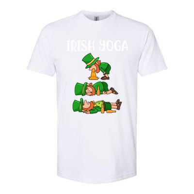 Irish Yoga Gift Softstyle® CVC T-Shirt