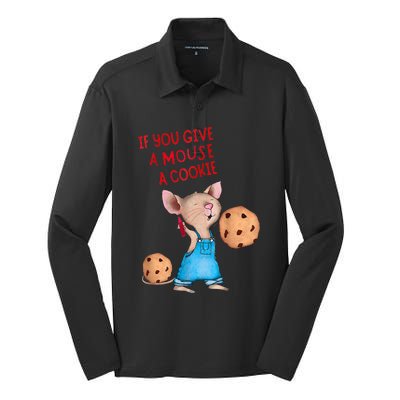 If You Give A Mouse A Cookie Costume Halloween Silk Touch Performance Long Sleeve Polo