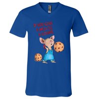 If You Give A Mouse A Cookie Costume Halloween V-Neck T-Shirt