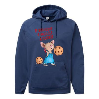 If You Give A Mouse A Cookie Costume Halloween Performance Fleece Hoodie