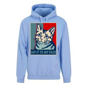 If You Got Something To Say Say It To My Face Cat For Kamala Harris 2024 Unisex Surf Hoodie