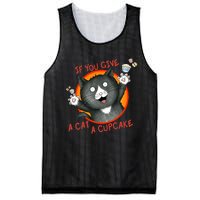 If You Give A Cat A Cupcake Mesh Reversible Basketball Jersey Tank